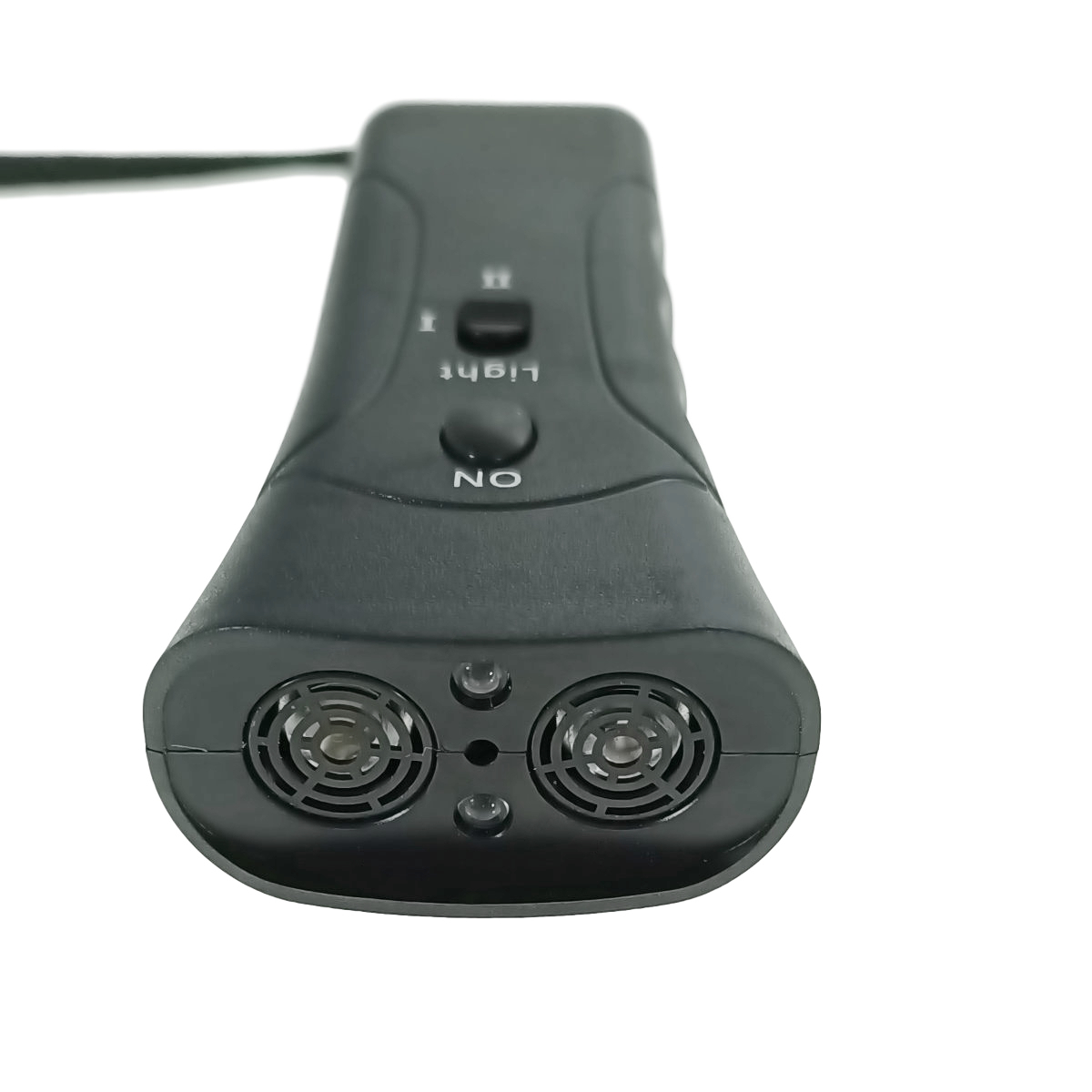 Lanterna LED cu aparat ultrasunete pentru caini, 2xLED, cu agatatoare, antrenament si protectie, neagra [2]