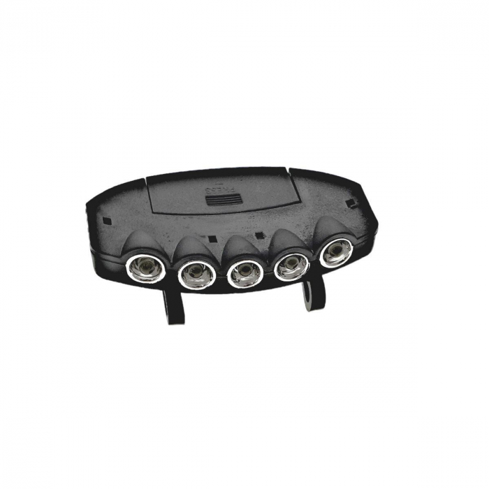 Lanterna mini LLSH01,multifunctionala,cu 5 Led-uri,neagra [2]