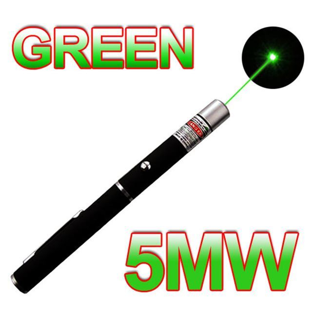 Laser pointer LPG-01,unda verde,putere 5mW,negru [9]