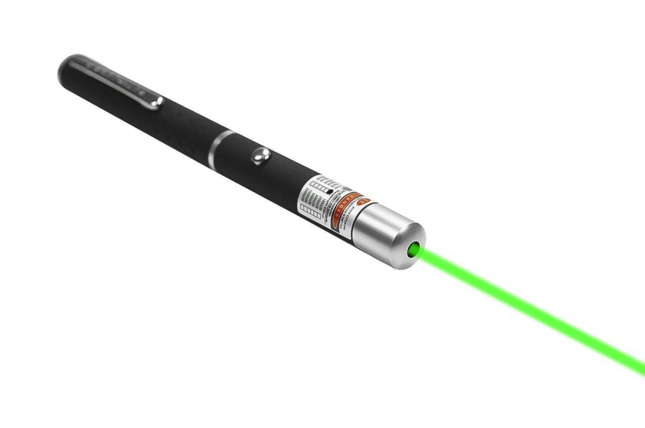 Laser pointer LPG-01,unda verde,putere 5mW,negru [7]