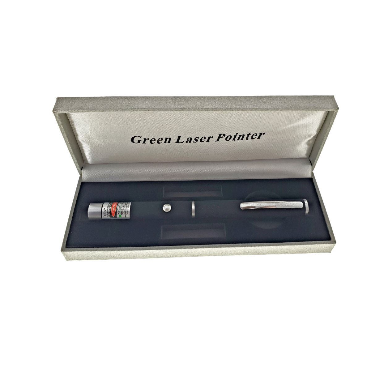 Laser pointer LPG-01,unda verde,putere 5mW,negru [10]