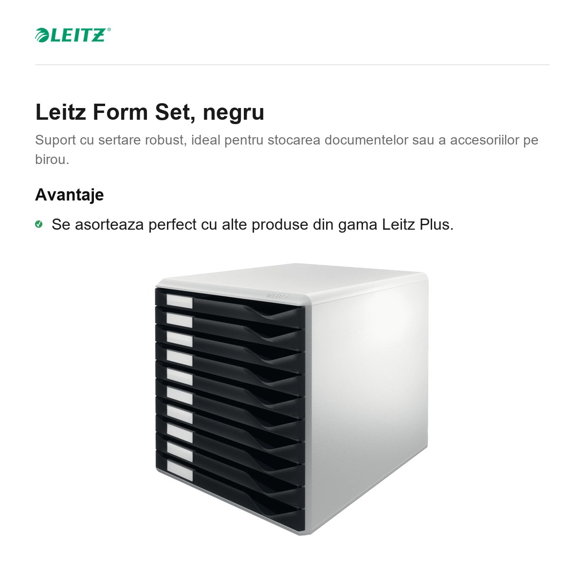 Leitz Form Set, negru [2]