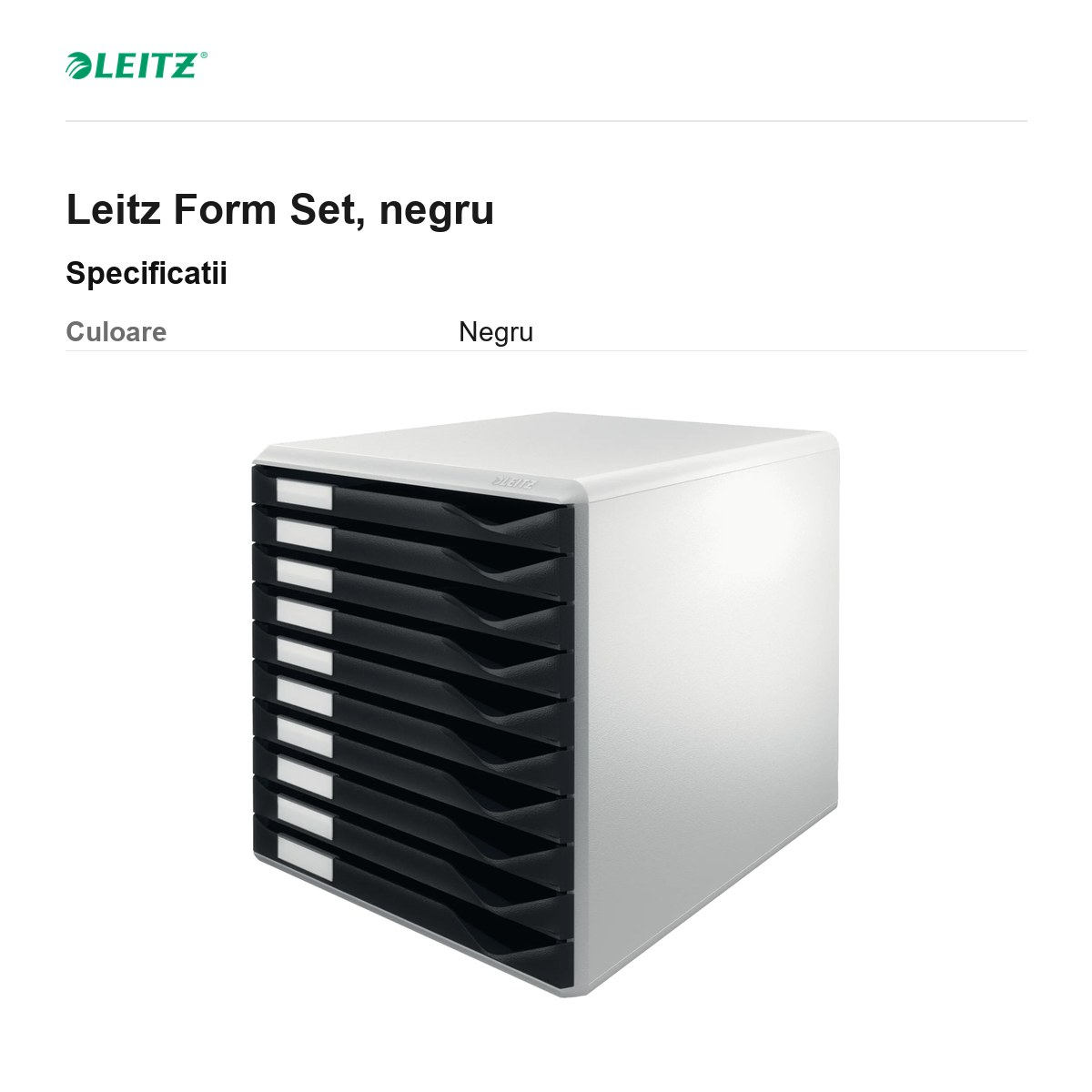 Leitz Form Set, negru [3]