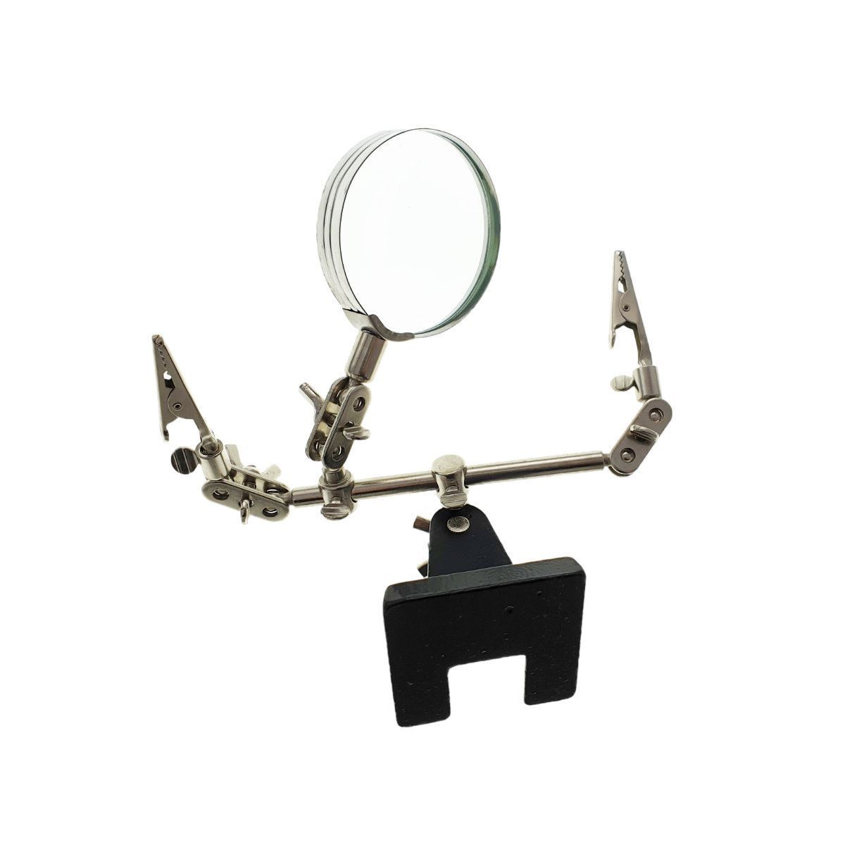 Lupa 60mm , ZD-10D , cu cleme si suport ajustabil de masa [10]