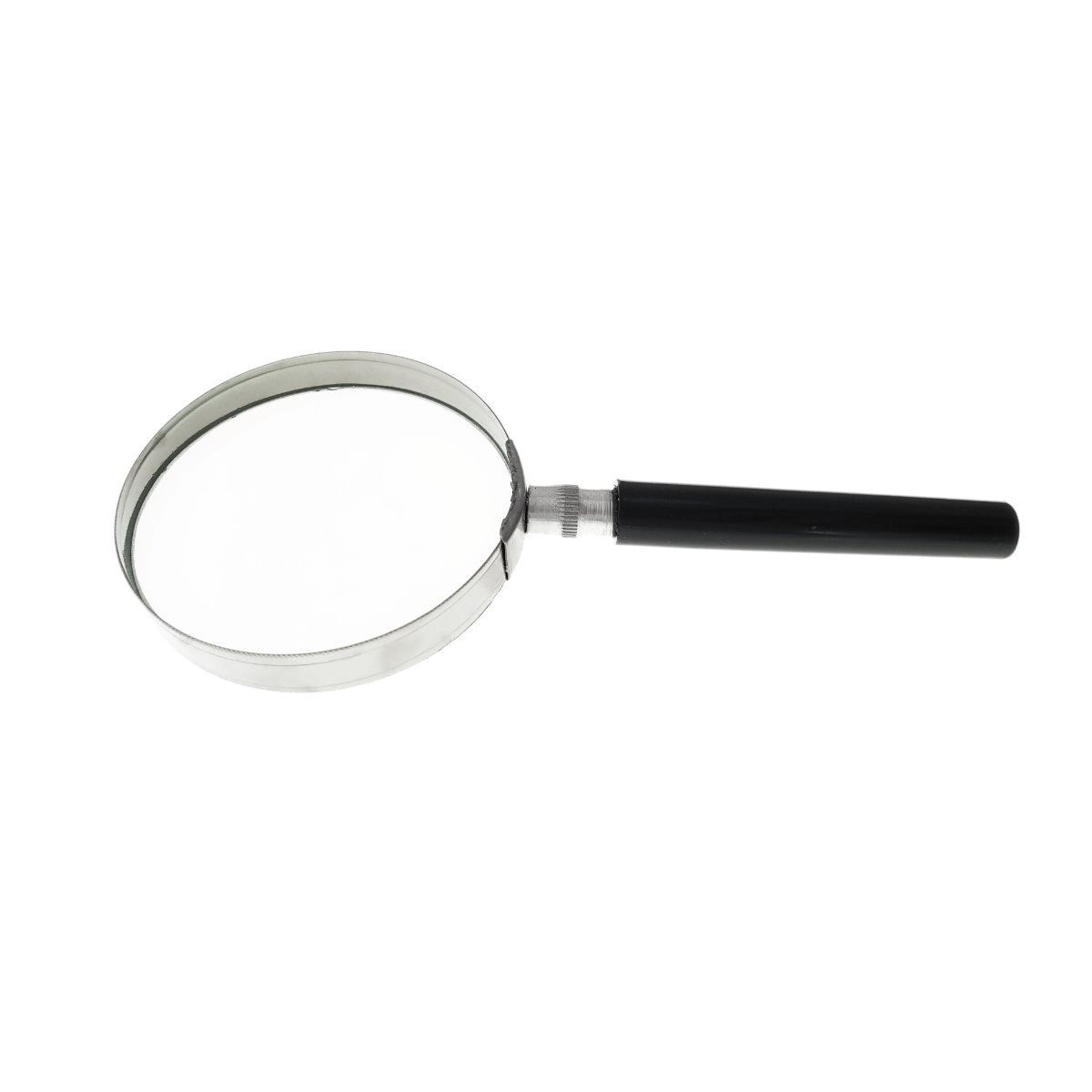 Lupa cu lentila din sticla, zoom 4X, diametru 75mm, rama metalica si maner plastic [6]