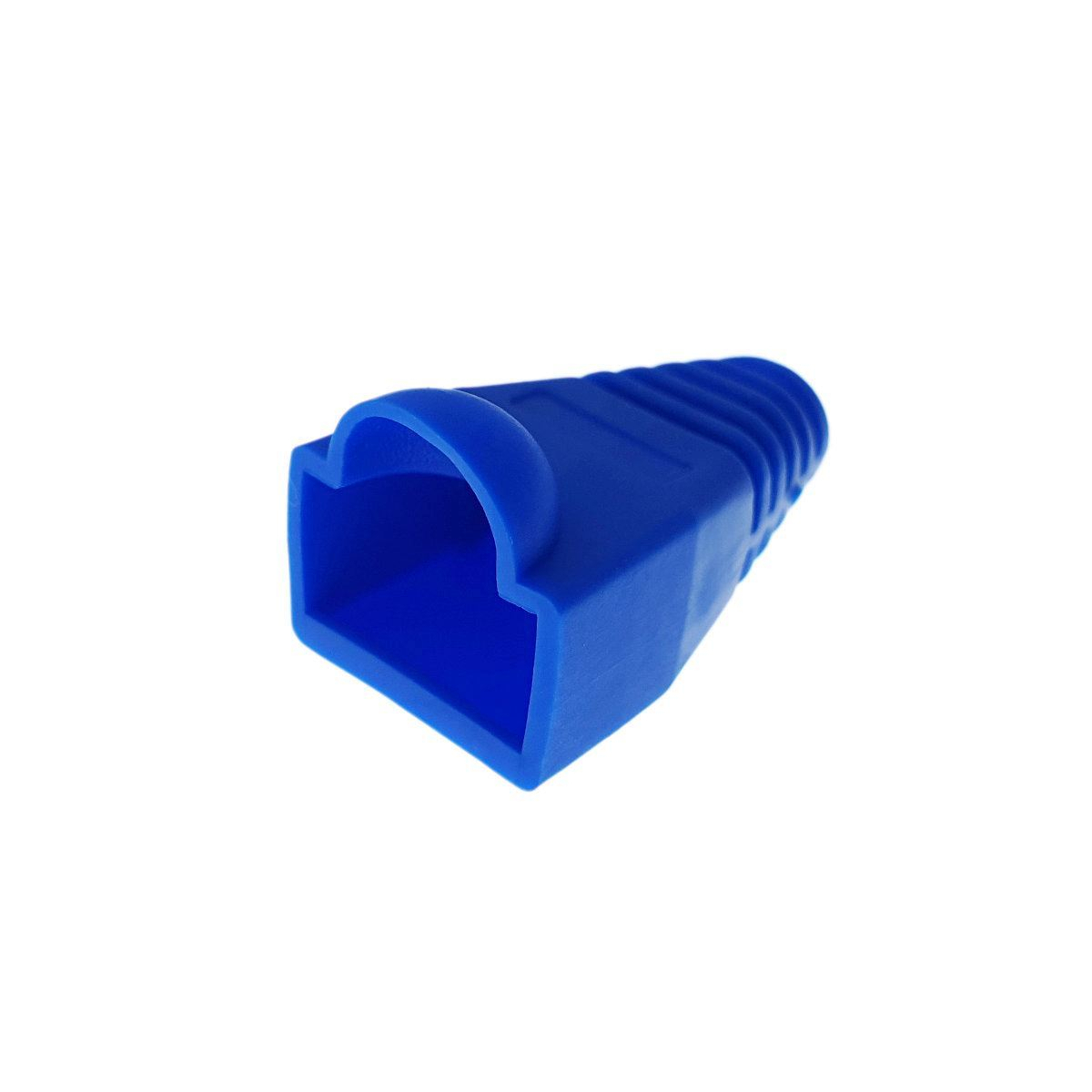 Manson de protectie mufa UTP, albastru, set 100 bucati [8]
