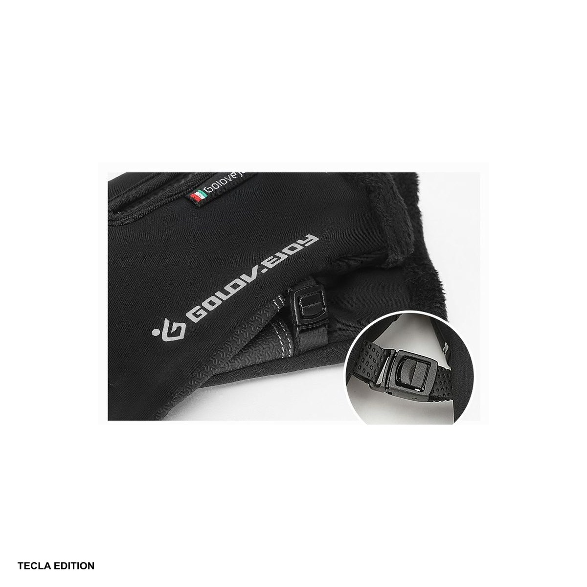 Manusi sport de iarna, izolate, compatibile cu ecranul tactil, marimea S, antiderapante cu sistem Easy Click, negre [5]