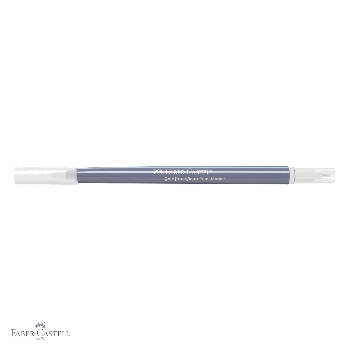 Marker blender solubil Faber-Castell Goldfaber Aqua, doua varfuri, pentru acuarela si desen artistic [4]