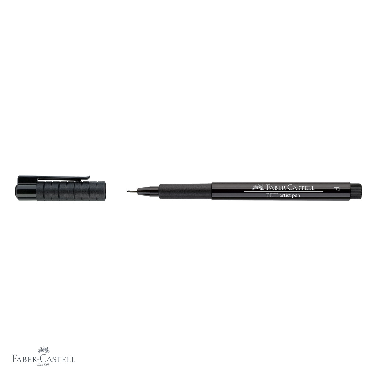 Marker Faber-Castell Pitt Artist Pen, varf fin 0.5 mm, cerneala neagra rezistenta la apa, pentru schite si desen artistic [4]