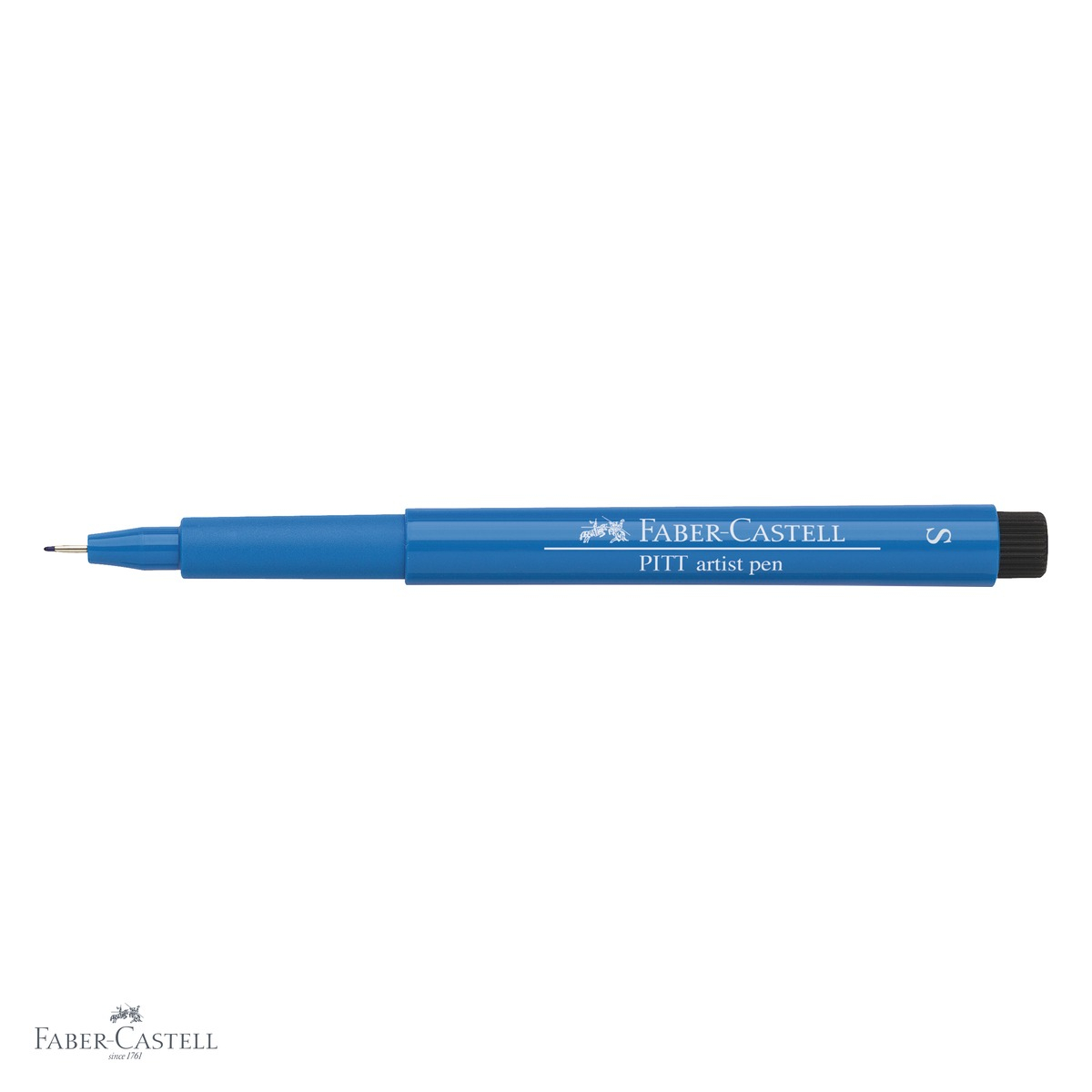 Marker Faber-Castell Pitt Artist Pen, varf S 0.3 mm, cerneala albastru phtalo rezistenta la apa, pentru schite si desen artistic [4]