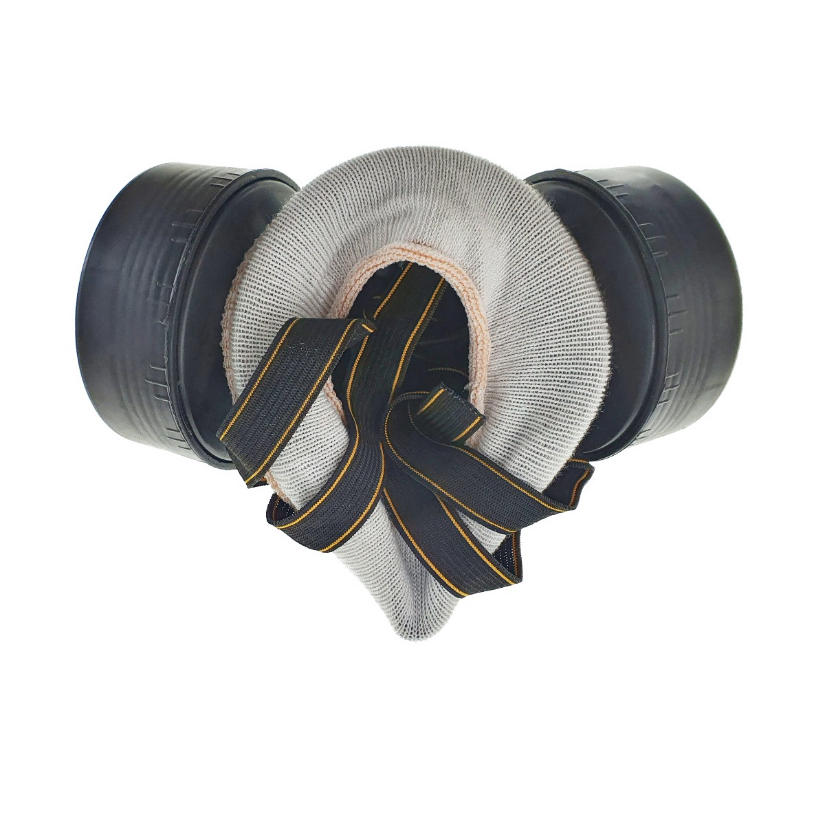 Masca de protectie FS-11296, anti praf si vapori, anti-poluare, cu 2 filtre de carbon activ RC203 [14]