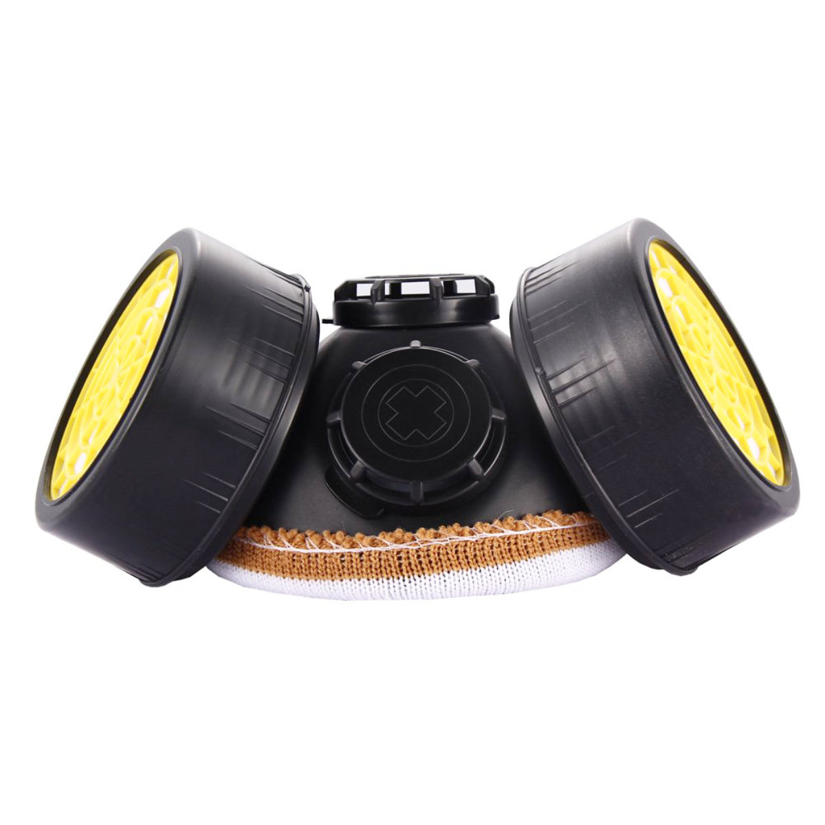 Masca de protectie FS-11296, anti praf si vapori, anti-poluare, cu 2 filtre de carbon activ RC203 [6]