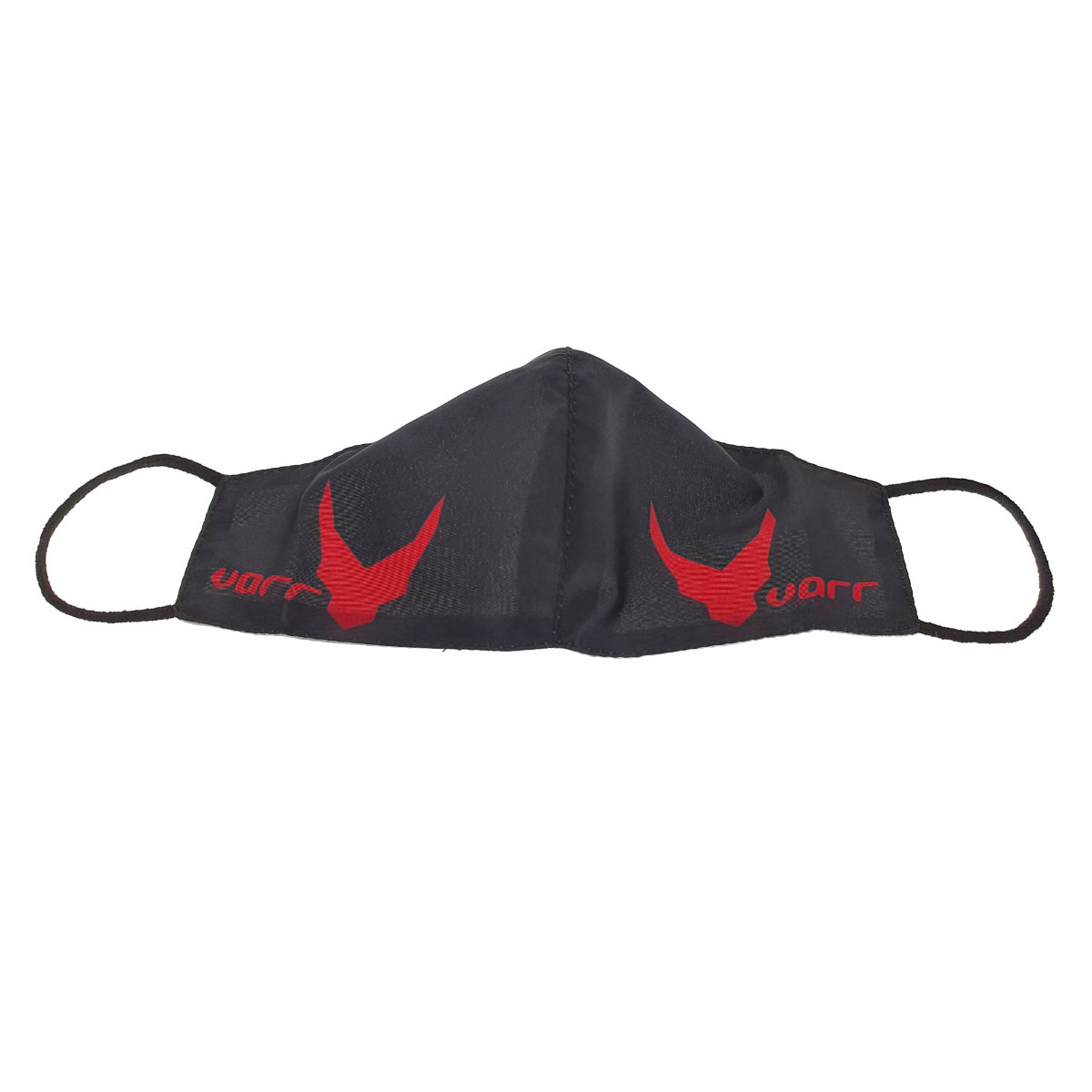 Masca fashion VARR™ Streetwear Face Gear, de protectie, 2 straturi, reutilizabila, marime M, neagra [5]