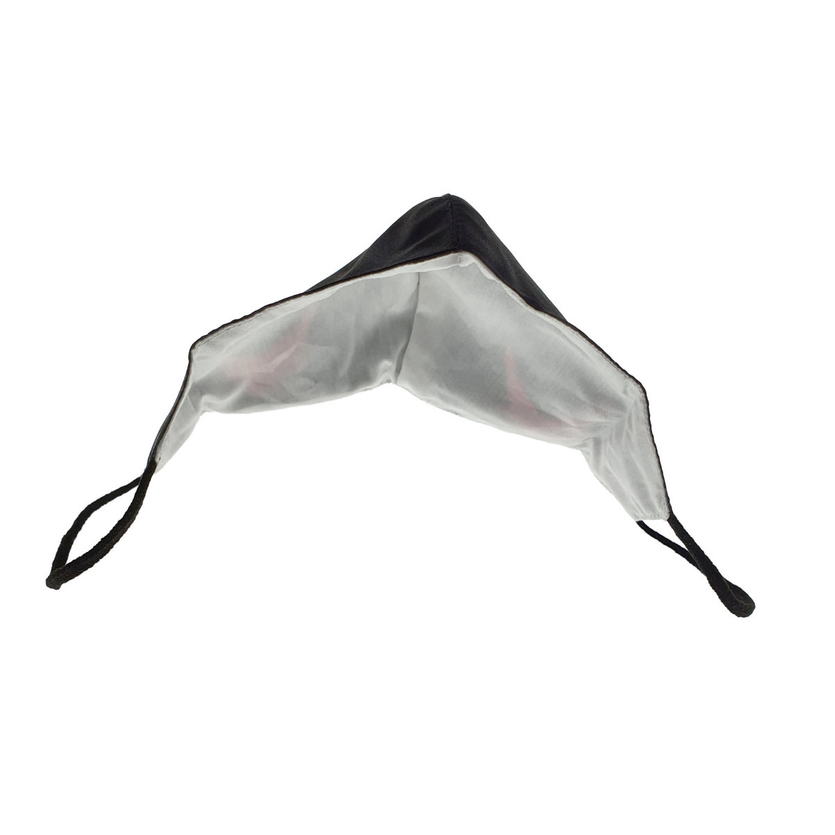 Masca fashion VARR™ Streetwear Face Gear, de protectie, 2 straturi, reutilizabila, marime M, neagra [3]