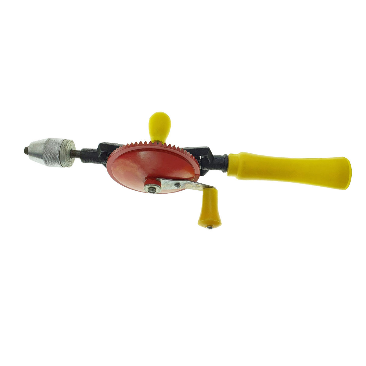 Masina de gaurit manuala, lungime 355mm, cu manere din plastic si mandrina metalica 10 mm [1]