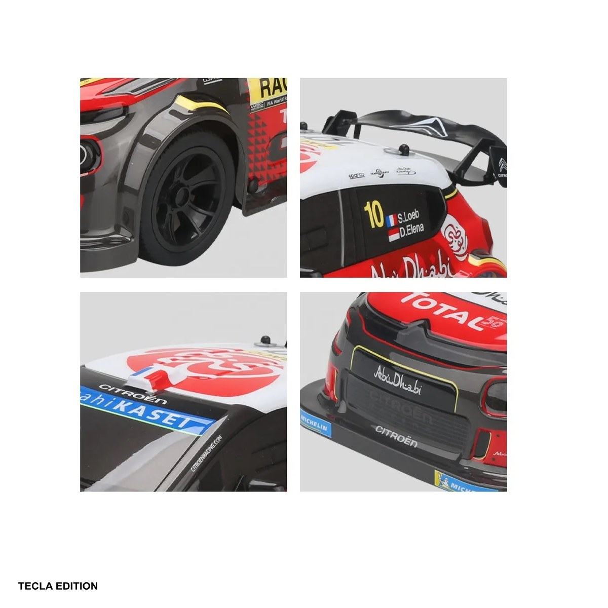 Masinuta Fast Gearz cu telecomanda Citroen C3 Wrc 1 10, 500 mAh, 2 x AA, Negru [4]
