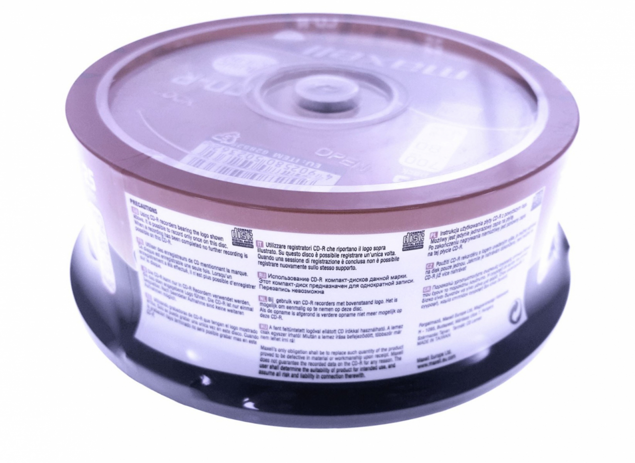 Maxell - CD-R Maxell Digital Audio 80min MUSICA XL2 , Cake Box , 25 buc / pret/set [2]