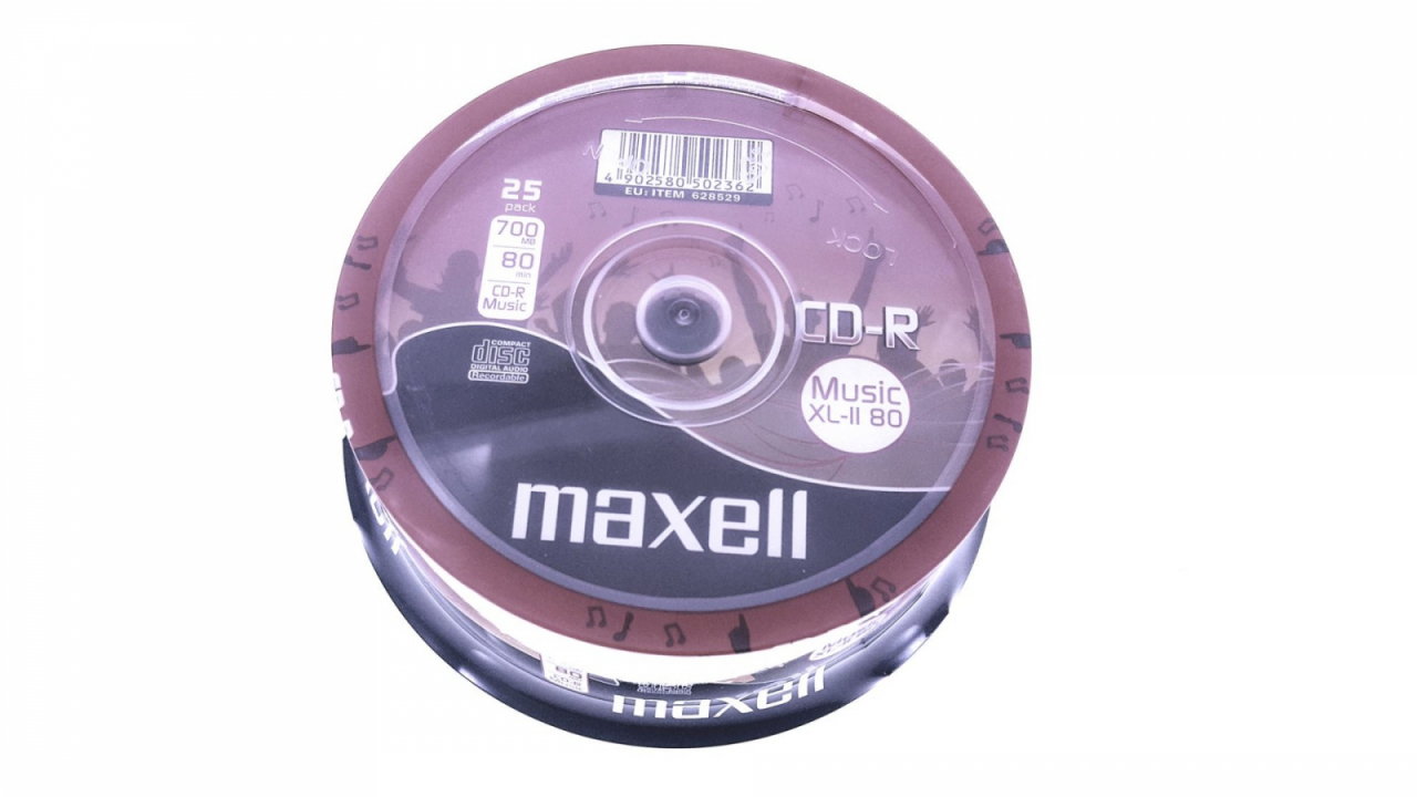 Maxell - CD-R Maxell Digital Audio 80min MUSICA XL2 , Cake Box , 25 buc / pret/set [4]