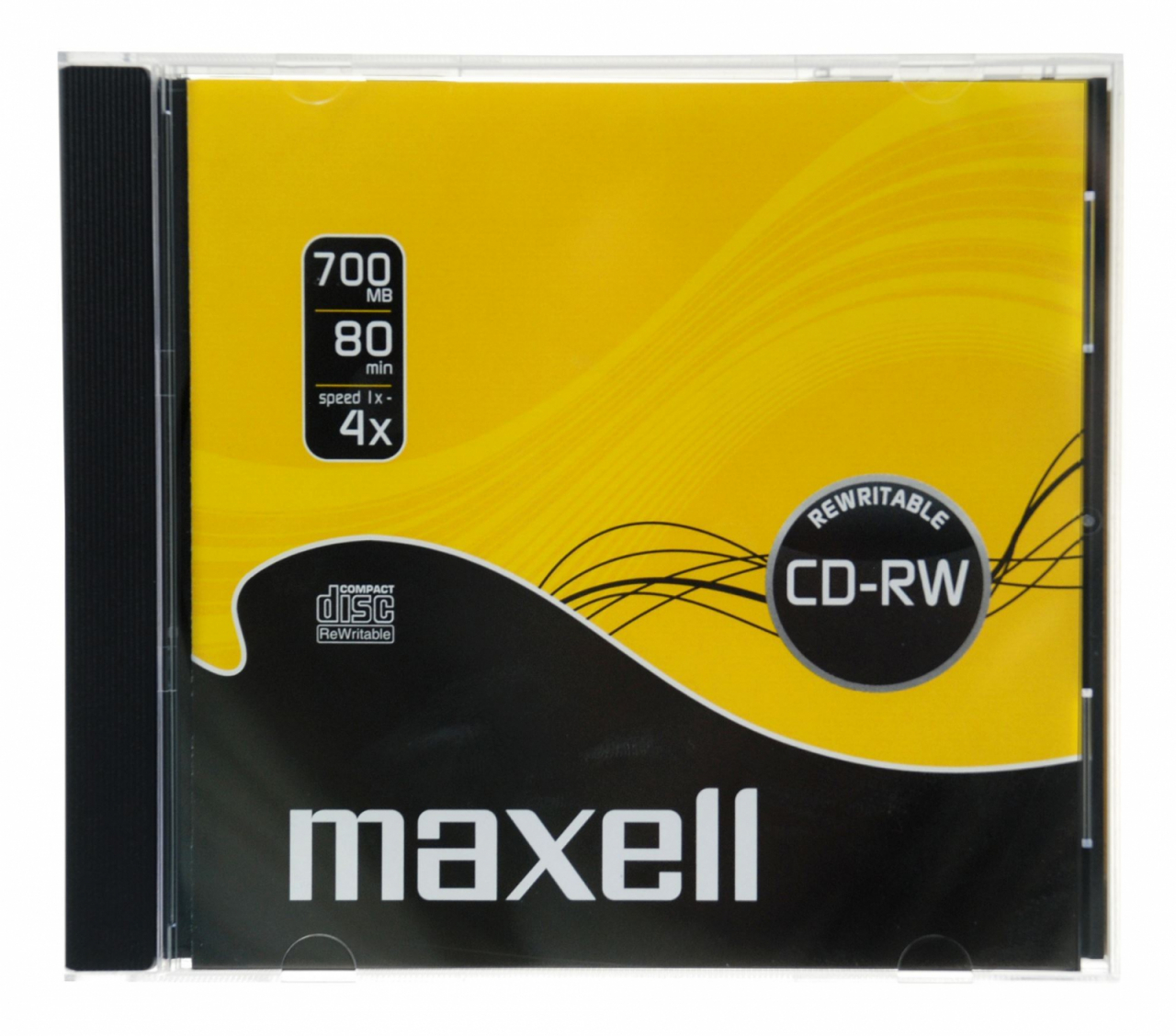 Maxell – CD-RW Reinscriptibil 700MB, 80min, 4X , in carcasa CD 10.4 mm – Soluție Versatilă pentru Stocare și Editare Date [2]