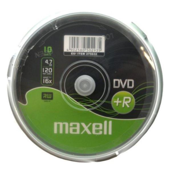 Maxell - DVD+R, 4.7Gb, 16X , Maxell , Cake Box , 10 buc / pret/set [3]