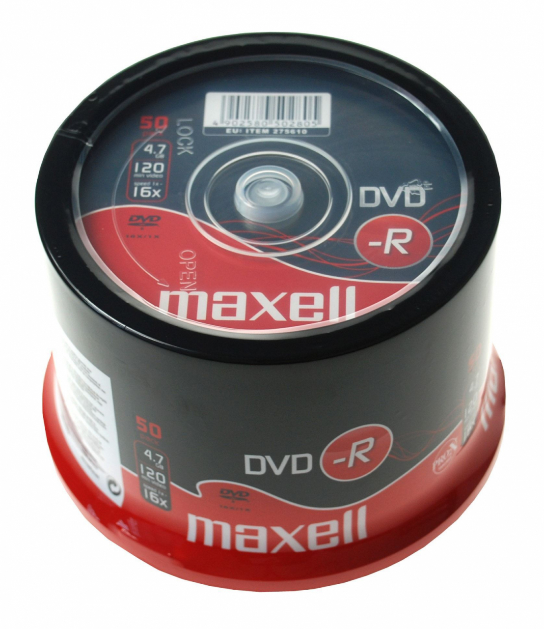 DVD-R, 4.7Gb, 16X , Maxell , Cake Box , 50 buc -275610.40.TW [3]