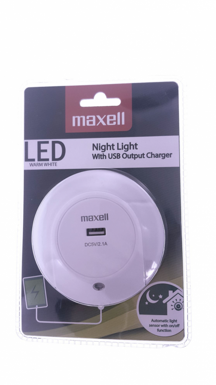 Maxell-Lampa de veghe LED cu port USB [4]