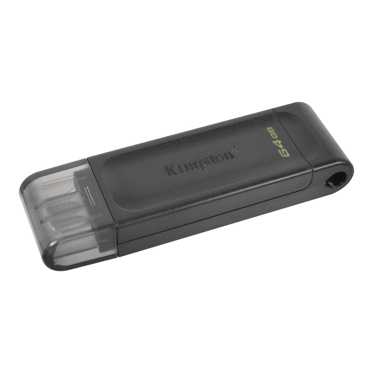 Memorie Kingston 64 Gb USB tip C 3.2 Gen 1 Data Traveler 70, cu capac, neagra [5]