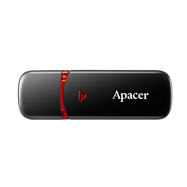 Memorie USB 2.0 Apacer 32Gb ,AH333BK,cu capac, alb cu rosu [3]