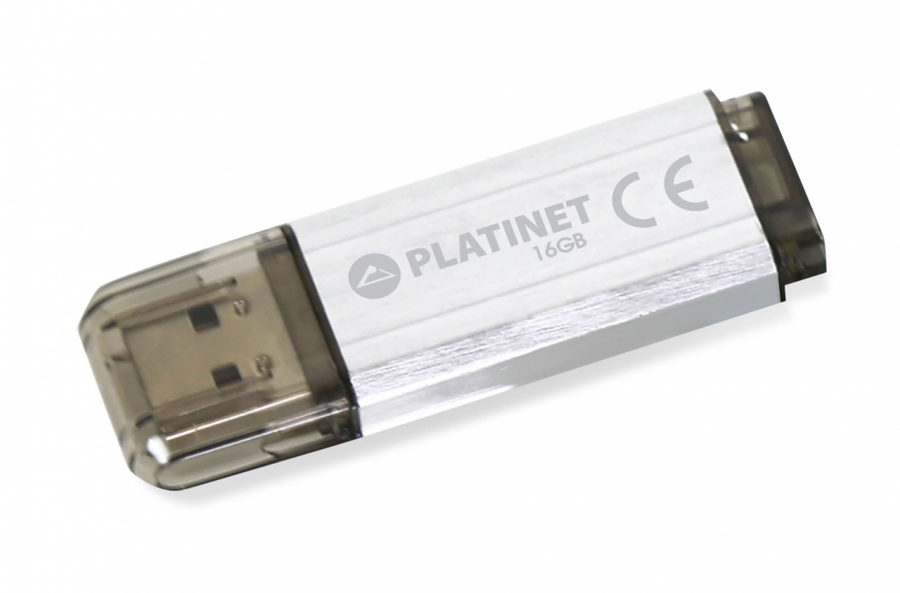 Memorie USB 2.0 Platinet 16Gb ,V-Depo 42179,cu capac,argintie [3]
