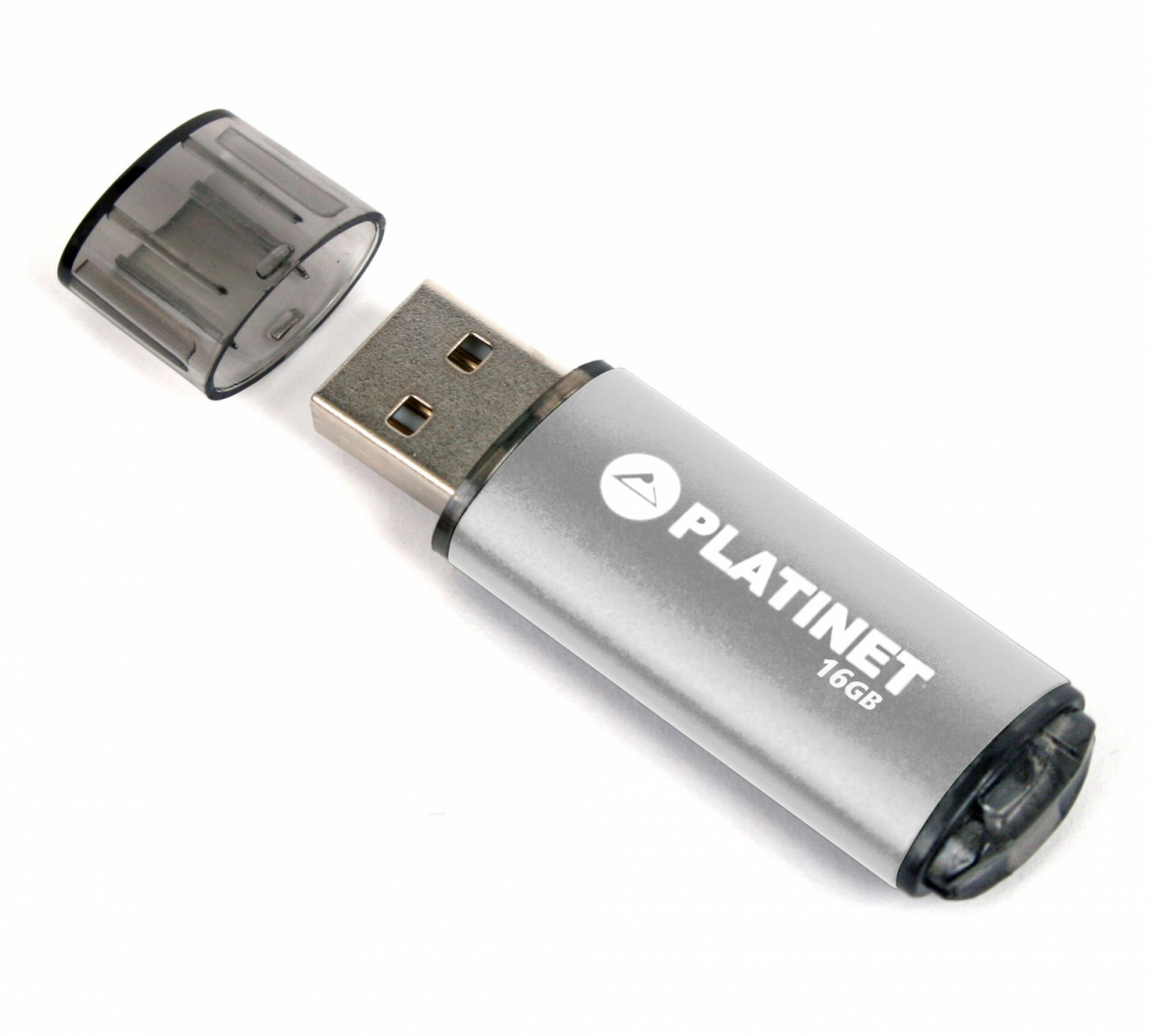 Memorie USB 2.0 Platinet 16Gb ,X-Depo 42175,cu capac,argintie [4]