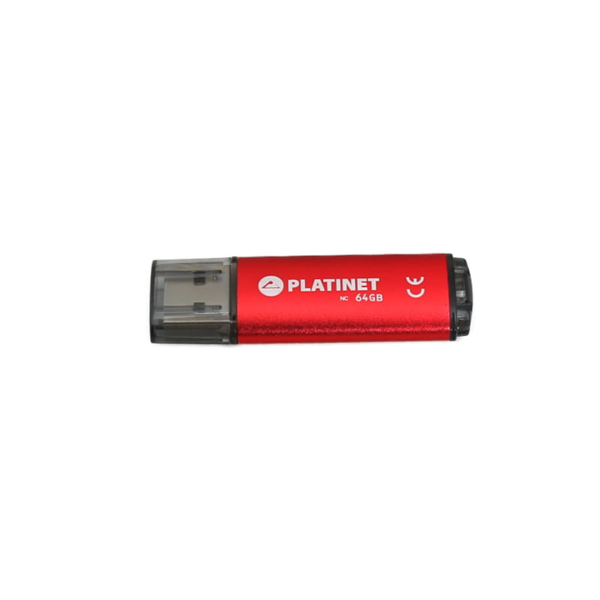 Memorie USB 2.0 Platinet 64Gb , X-Depo 43612, cu capac, rosie [1]
