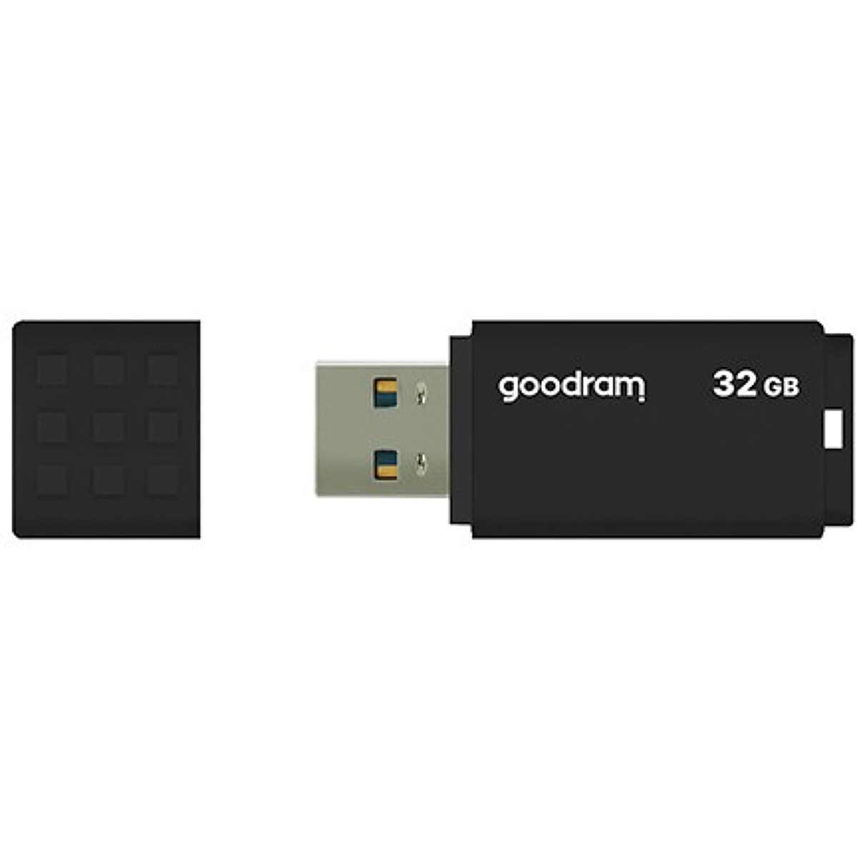 Memorie USB 3.0, 32 GB, Goodram UME3-0320K0R11, cu capac, neagra [2]