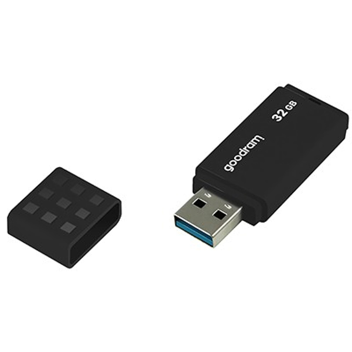 Memorie USB 3.0, 32 GB, Goodram UME3-0320K0R11, cu capac, neagra [6]