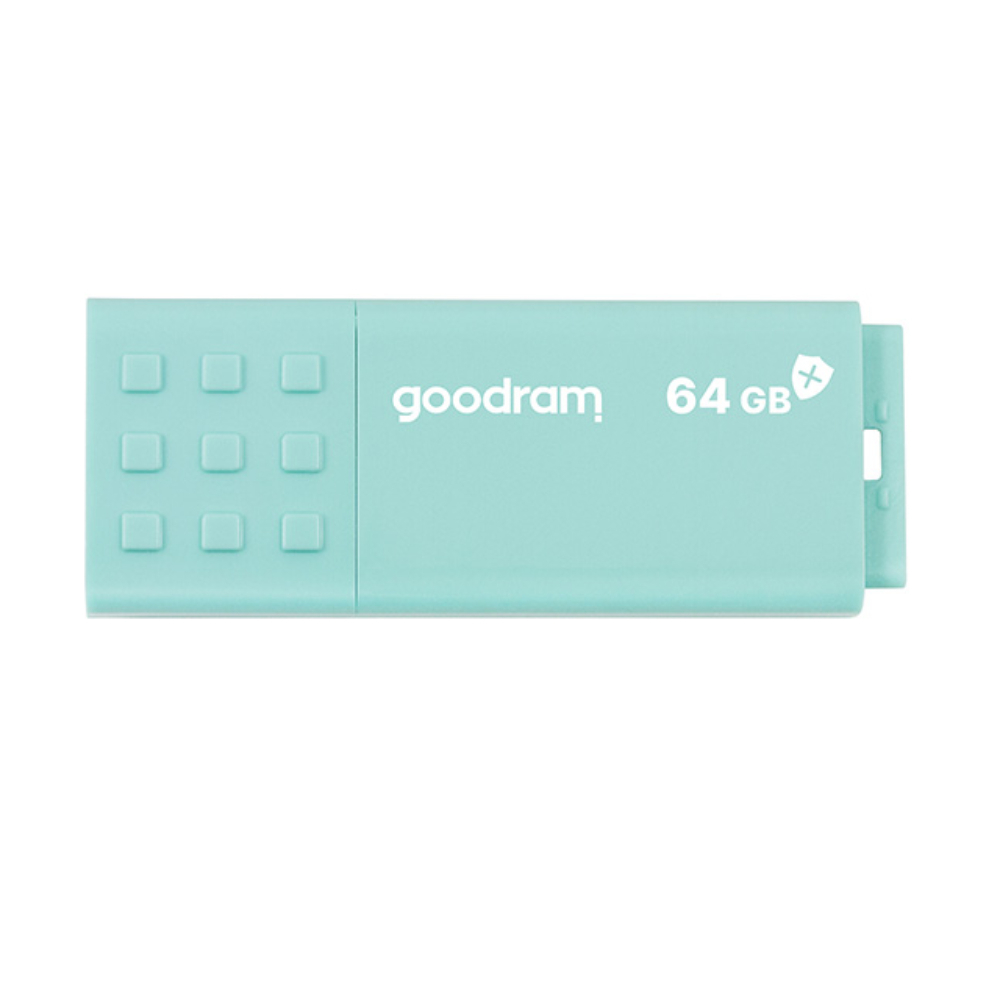 Memorie USB 3.0, 64 GB, Goodram UME3 Care, cu capac, albastra [12]