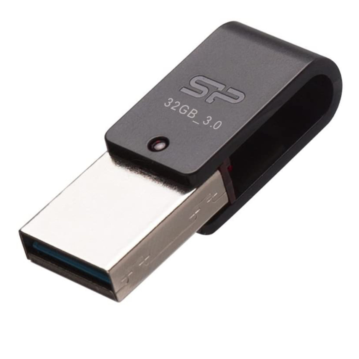 Memorie USB 3.0 OTG 32 GB Silicon Power X31, cu conector microUSB si USB 3.0, cu capac rotativ [9]