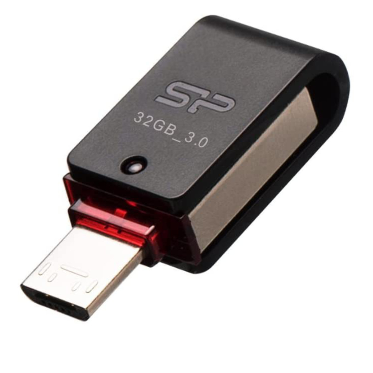 Memorie USB 3.0 OTG 32 GB Silicon Power X31, cu conector microUSB si USB 3.0, cu capac rotativ [10]