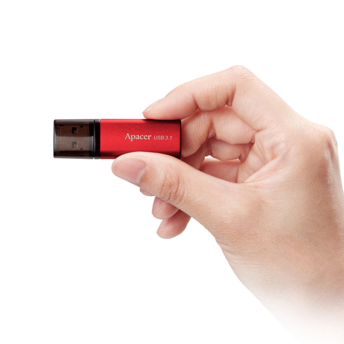 Memorie USB 3.1 Apacer 128Gb,AH25B,cu capac, rosie [8]