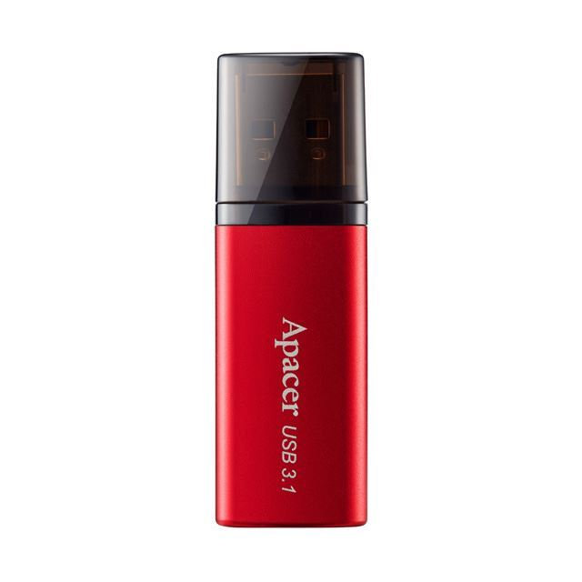Memorie USB 3.1 Apacer 64GB AH25 cu capac, rosie [6]