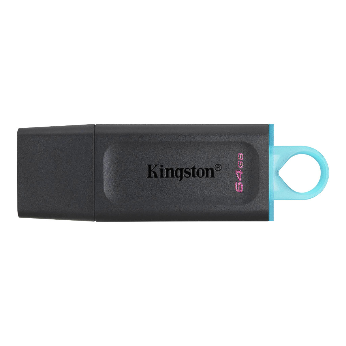 Memorie USB 3.2 Gen 1, 64 Gb, Kingston DataTraveler Exodia, cu capac, negru cu albastru [6]