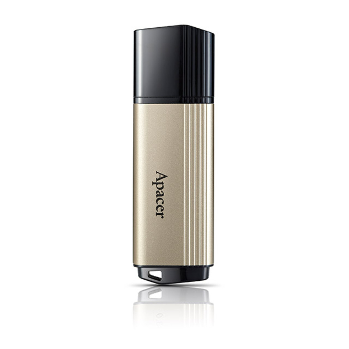 Memorie USB 3.2 Gen 1 Apacer 64Gb , AH353, cu capac, auriu cu negru [2]