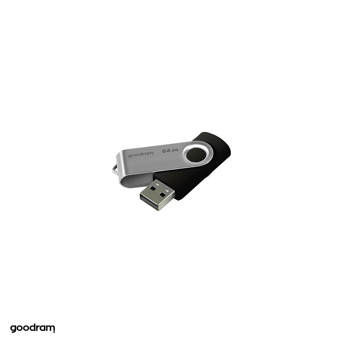 Memorie USB 64 GB GoodRAM Twister, USB 2.0, viteza citire 20 MB/s, viteza scriere 5 MB/s, negru [4]