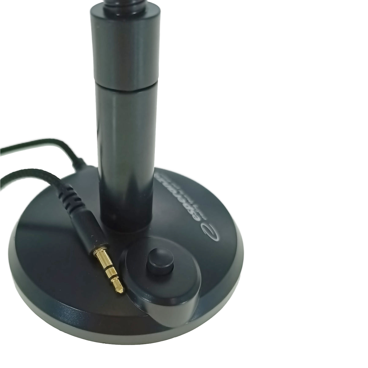 Microfon cu suport, Esperanza Sonic 95791, buton On/Off, cablu 150 cm, conector jack 3.5mm, negru [4]