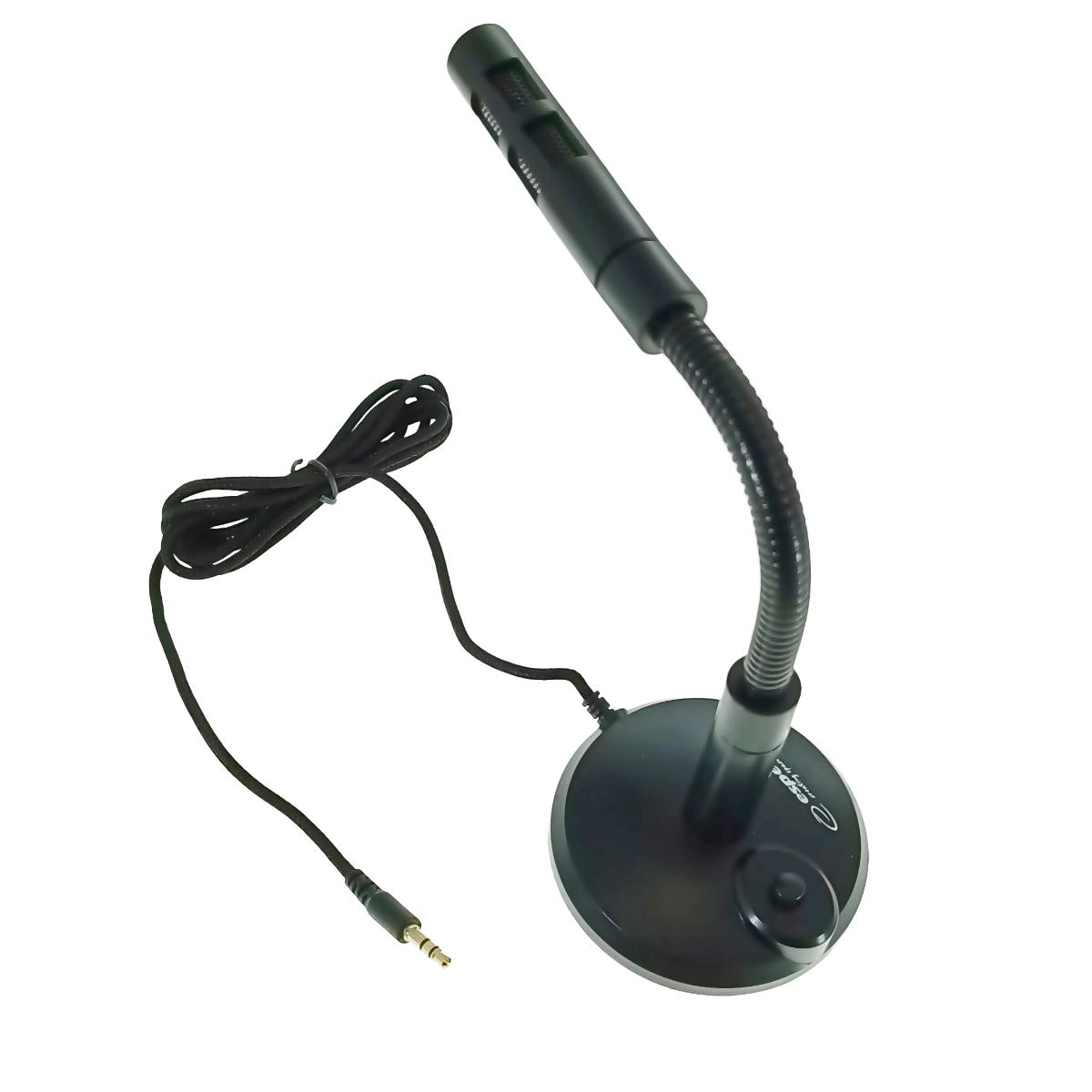 Microfon cu suport, Esperanza Sonic 95791, buton On/Off, cablu 150 cm, conector jack 3.5mm, negru [1]
