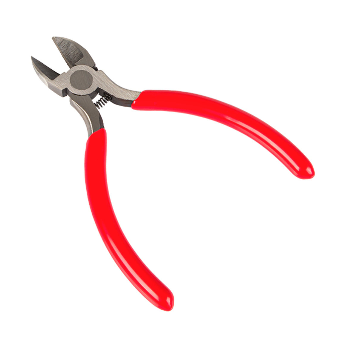 Mini cleste taiere laterala, cu arc, Xtreme 00548, 125mm, rosu [1]
