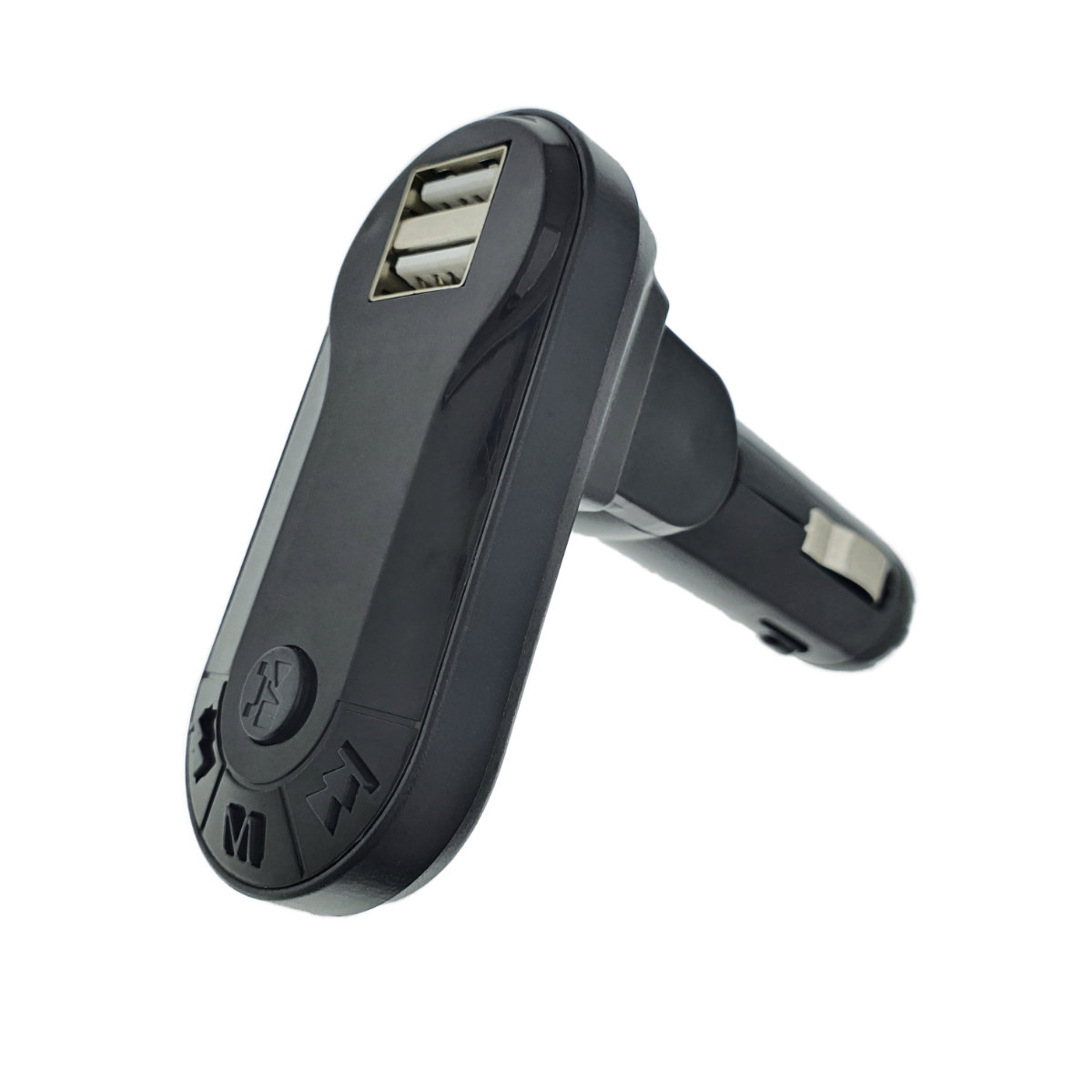 Modulator FM auto, Bluetooth Handsfree, player MP3 USB si microSD, incarcare USB, AUX jack 3.5mm, negru [1]