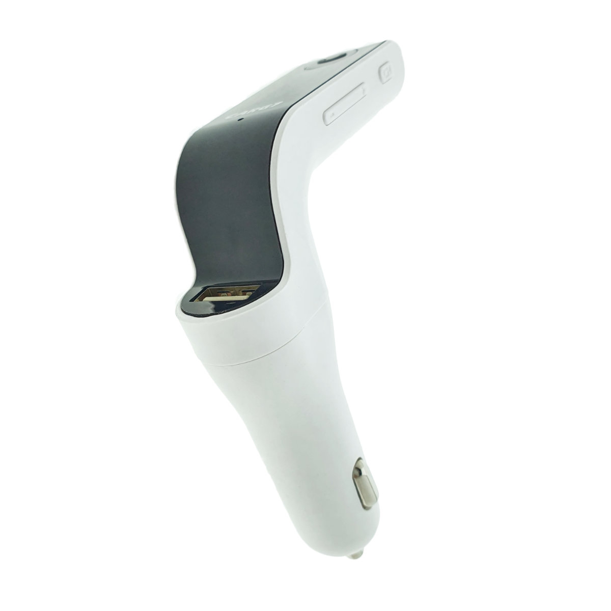 Modulator FM cu bluetooth CARG7, incarcare USB, MP3 player USB si microsd, alb cu negru [2]