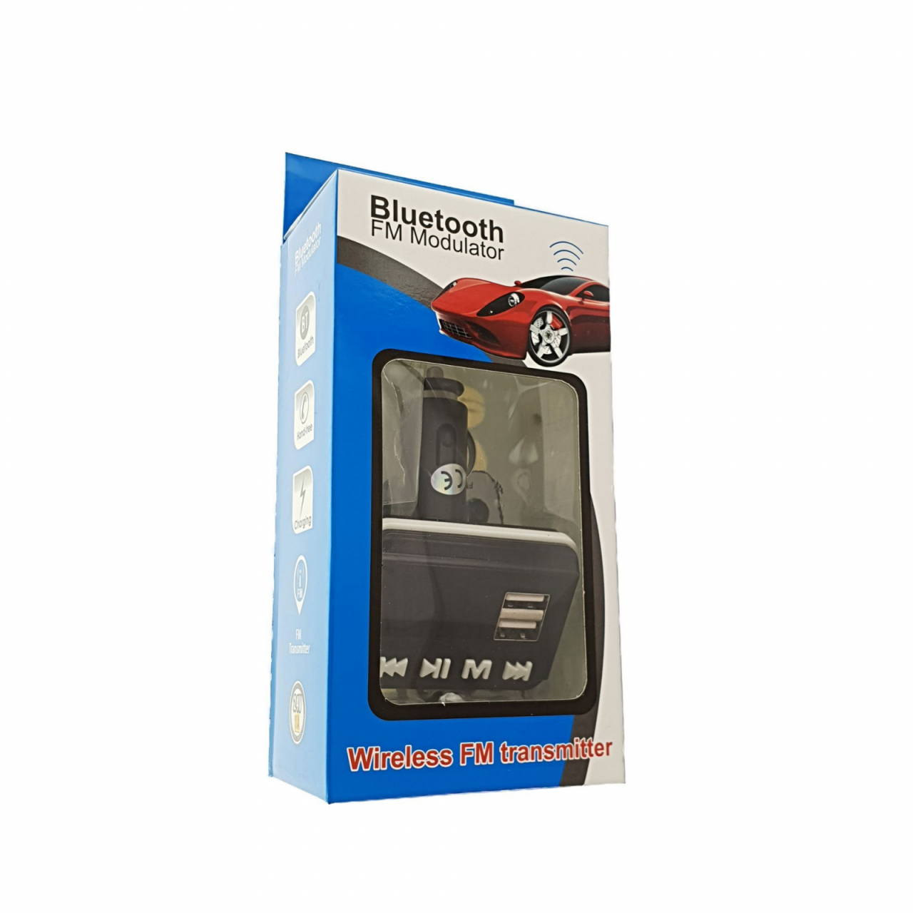 Modulator FM cu bluetooth,player USB si microSD,cu incarcare USB [12]