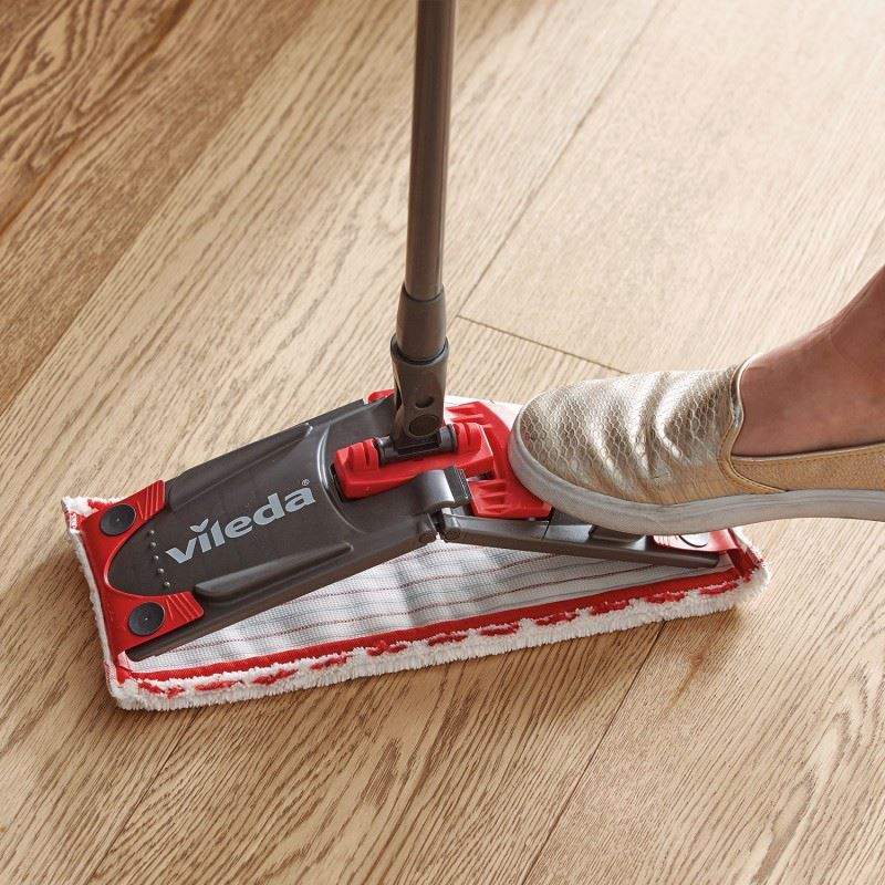 Mop plat confort Vileda UltraMax 04 XL 20120,microfibra 2in1,cu maner rotativ telescopic [7]