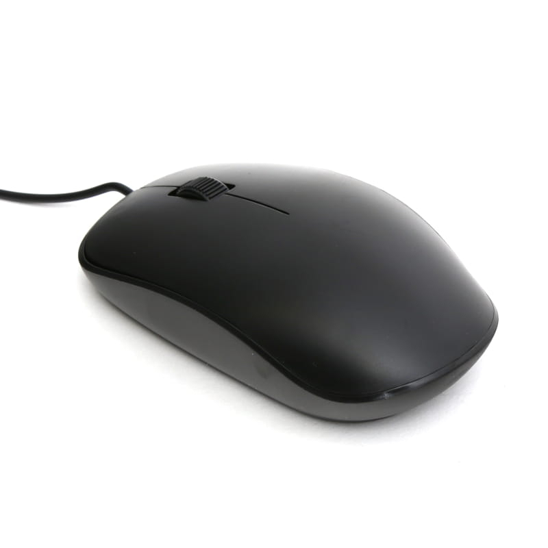 Mouse cu conectare USB, Omega 43615 OM-0420, 1200 DPI, cablu 120cm , negru [2]