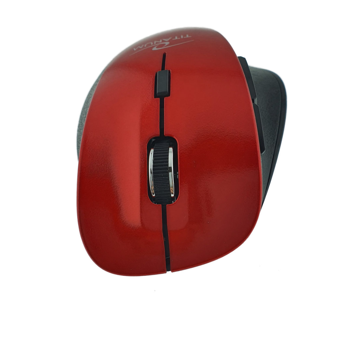 Mouse fara fir, 6D, Bluetooth v.5.0, Titanum Fornax 94658, 110 x 70 x 40 mm, 1600 DPI, rosu [2]